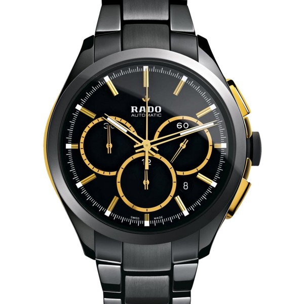 RADO HYPERCHROME BLACK GOLD 7643