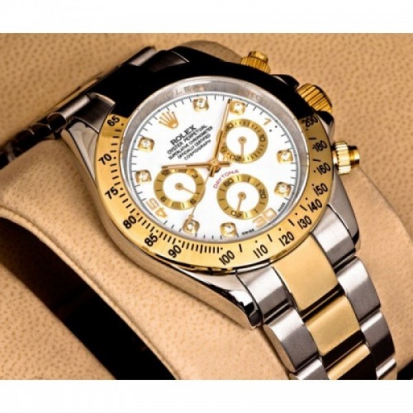 ROLEX DAYTONA GOLD SILVER