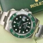 ROLEX SUBMARINER DATE OYSTER GREEN STEEL