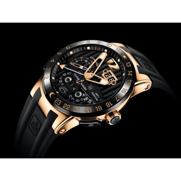 ULYSEE NARDIN PERPETUAL CALENDAR BLACK