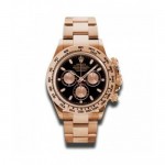 ROLEX COSMOGRAPH DAYTONA OYSTER, ROSE GOLD BLACK