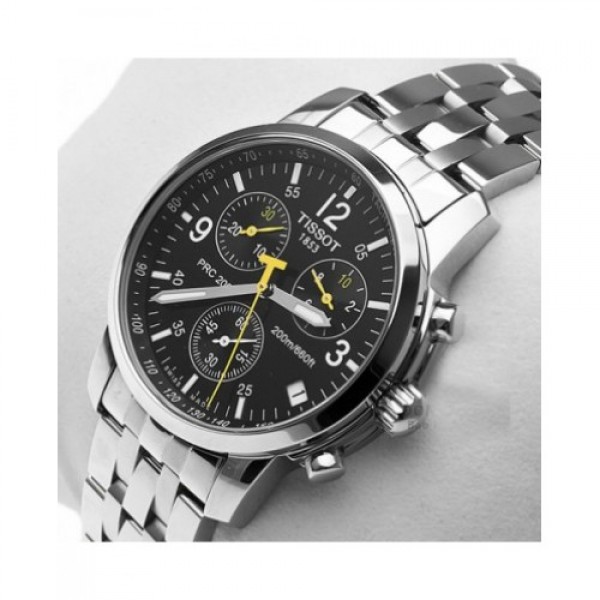  Tissot Sliver Black Dial 