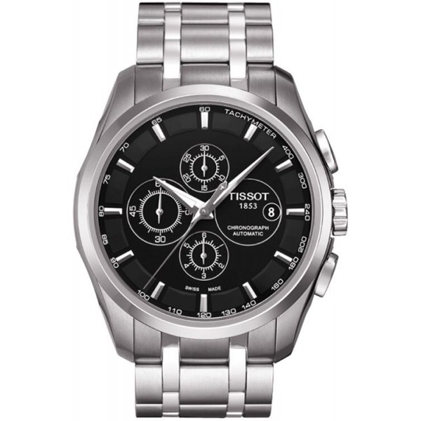 Tissot Analogue Black Dial Men'S Watch 