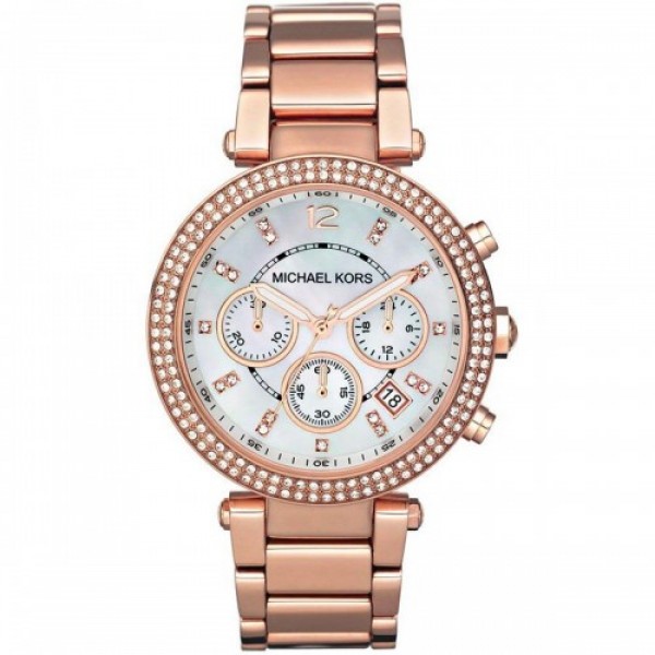 MICHAEL KORS LADIES PARKER CHRONOGRAPH WATCH MK5491